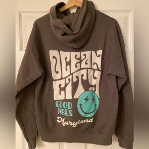 Fun retro Ocean City Hoodie